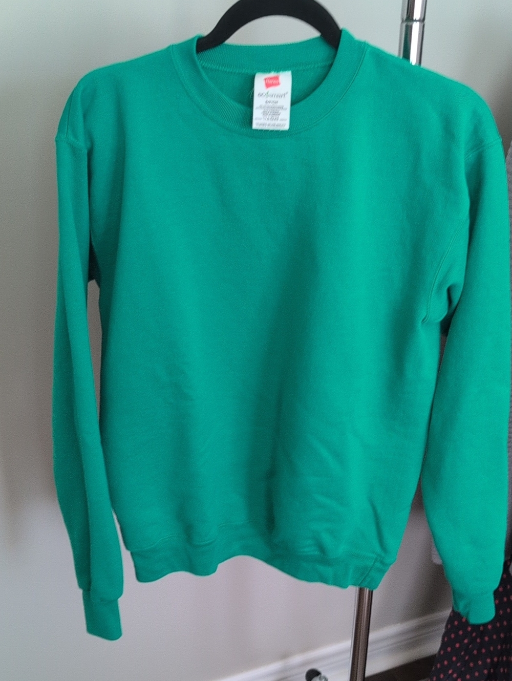Hanes- Green Crewneck Sweatshirt